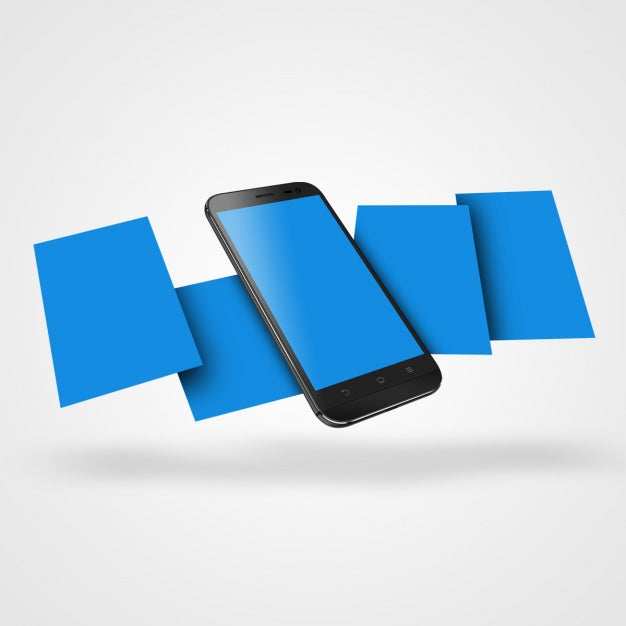 Mobile Phone Mock Up Design Psd