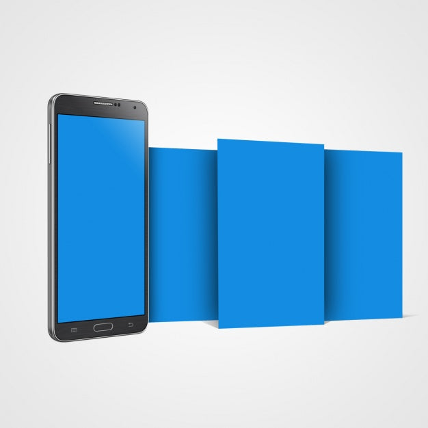 Mobile Phone Mock Up Design Psd