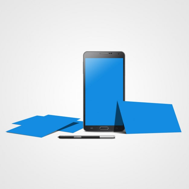 Mobile Phone Mock Up Design Psd