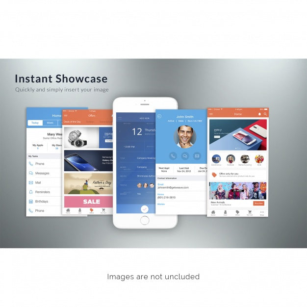 Mobile Phone Mock Up Psd