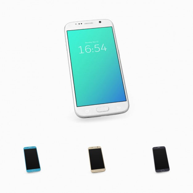 Mobile Phone Presentation Psd