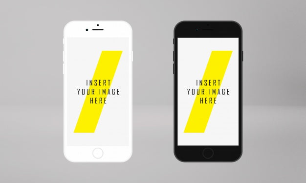 Mobile Phone Screen Mock Up Psd