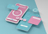 Mobile Phone User Interface Mock-Up Psd