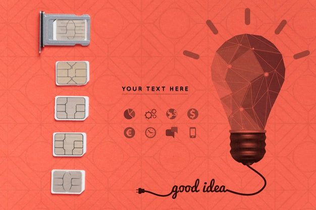 Mock-Up 5G Wifi Connection Online Psd