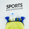 Mock-Up Backpack With Sport Equipment Psd
