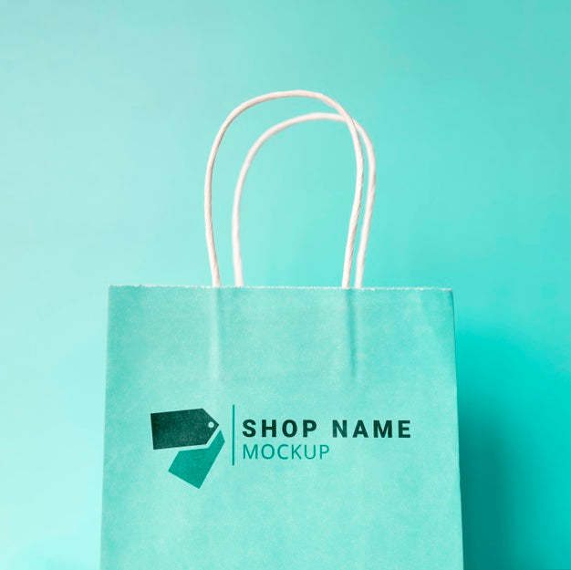 Mock-Up Bag With Sale Promotion Psd