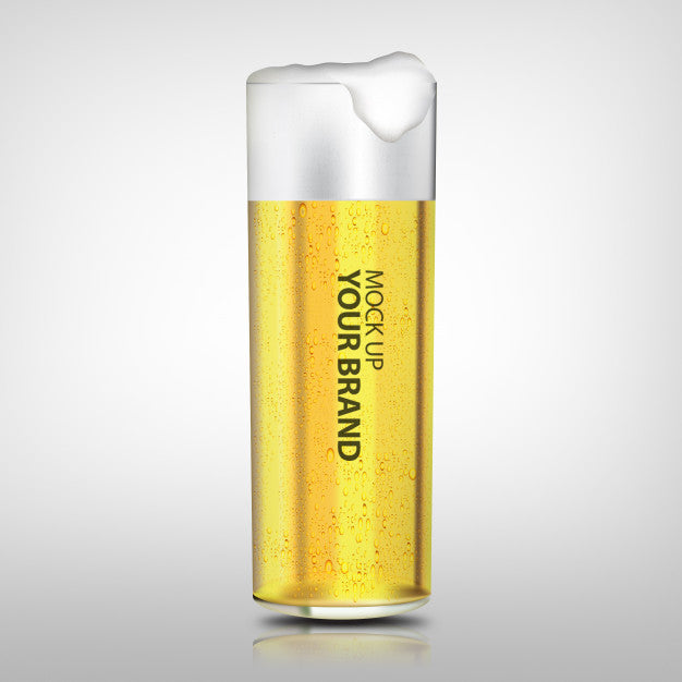 Mock Up Beverage Beer Mug Psd