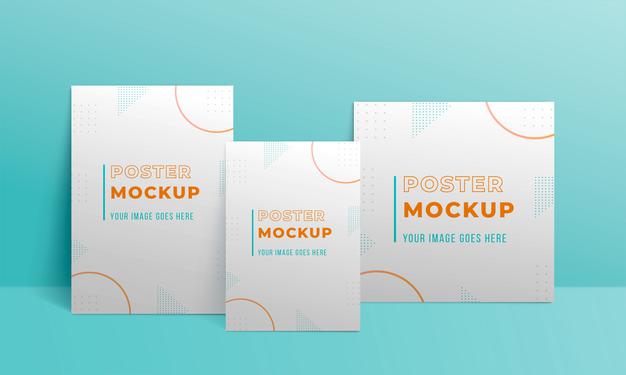 Mock Up Brochure Shadow Overlay Concept Psd