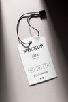 Mock-Up Clothing Size Label Psd