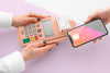 Mock-Up E-Payment With Smartphone And Payment Terminal Psd