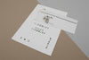 Mock-Up For Asian Business Company High View Psd