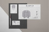 Mock-Up For Asian Business Company Top View Psd