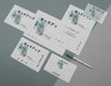 Mock-Up For Asian Business On Table Psd