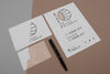 Mock-Up For Japanese Business Company On Documents Psd