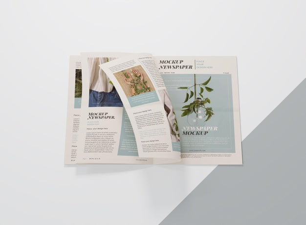 newspaper template psd free download