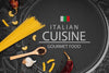 Mock-Up Ingredients For Italian Food Psd