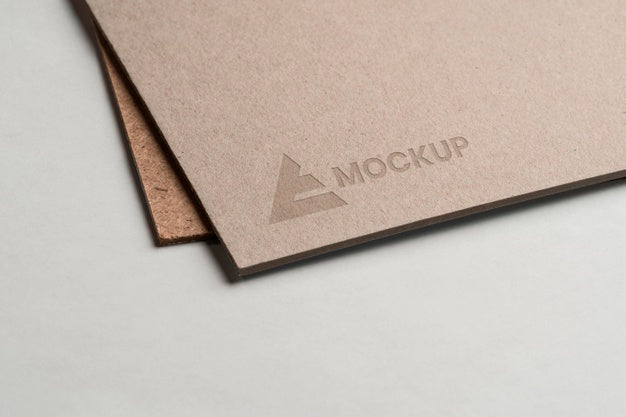 Mock-Up Logo Design Business On Envelopes Psd