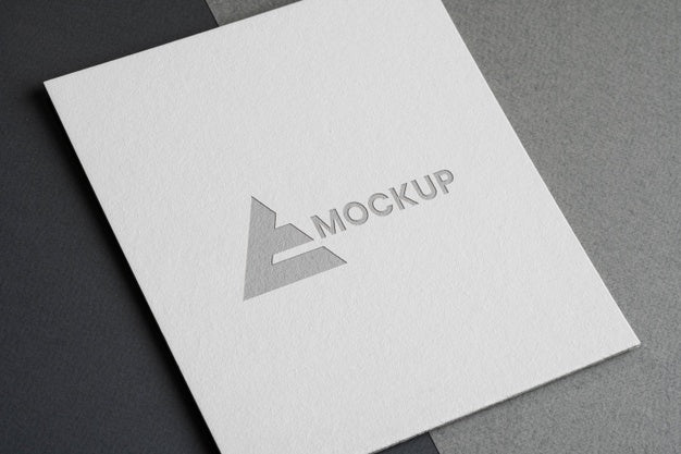 Mock-Up Logo Design For Business Companies Psd