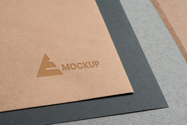 Mock-Up Logo Design For Business Companies Psd