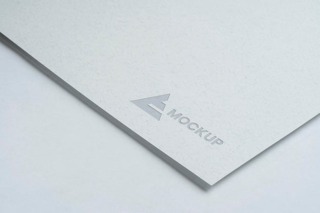 Mock-Up Logo Design For Business Companies Psd