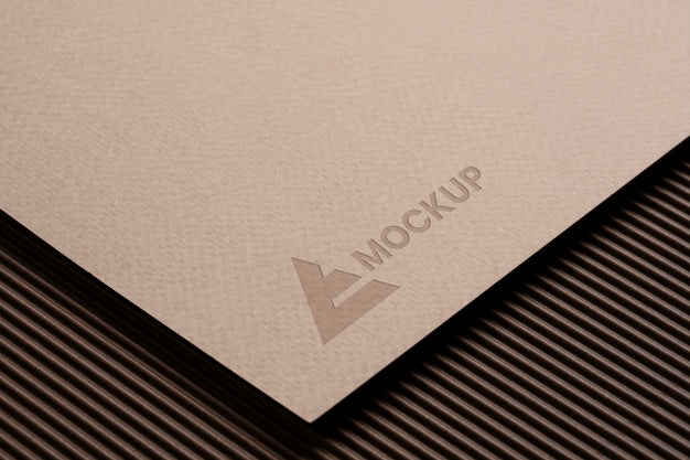 Mock-Up Logo Design For Business Companies Psd