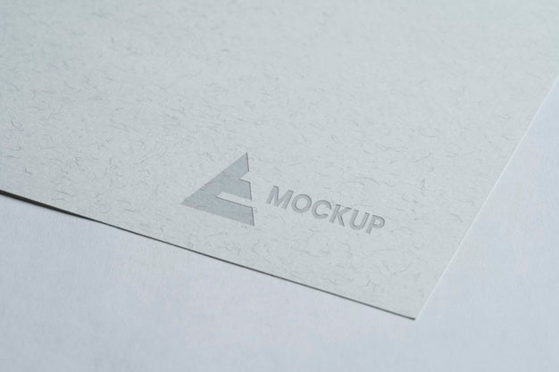 Mock-Up Logo Design For Business Companies Psd