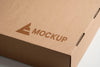 Mock-Up Logo Design High View Psd