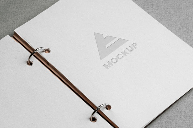 Mock-Up Logo Design On Stationery Accessories Psd