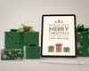 Mock-Up Modern Tablet With Theme For Christmas Psd