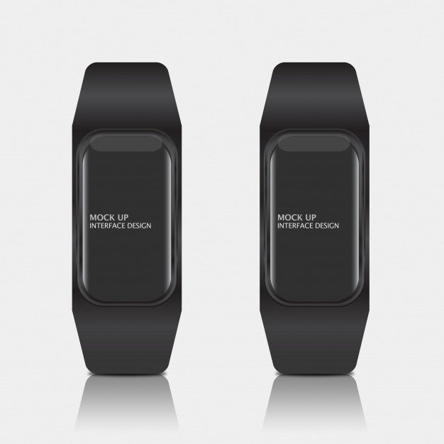 Mock Up Of Digital Display Interface For Smart Watch Psd