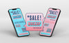 Mock-Up Of Smartphone Sale Psd
