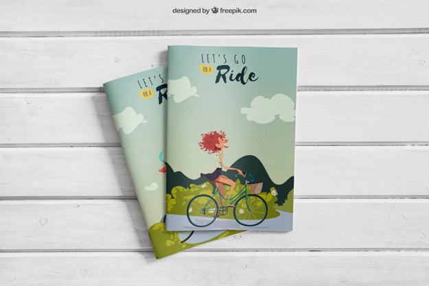 Mock Up Of Two Covers Psd