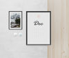 Mock-Up Painting Frame Used For Calendar Psd
