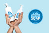 Mock Up Soap For Washing Hands Psd
