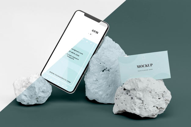 Mock Up Stones Psd