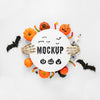 Mock-Up Style Halloween Concept Psd
