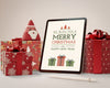 Mock-Up Tablet With Christmas Theme Psd