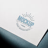 Mock-Up Textured Business Paper Card Psd