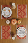 Mock-Up With Thanksgiving Day Design Psd