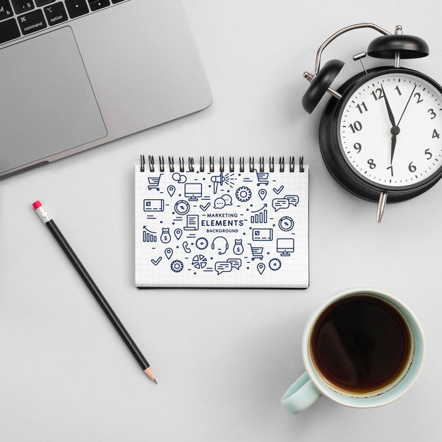 Mock-Up Workspace With Electronic Device Psd