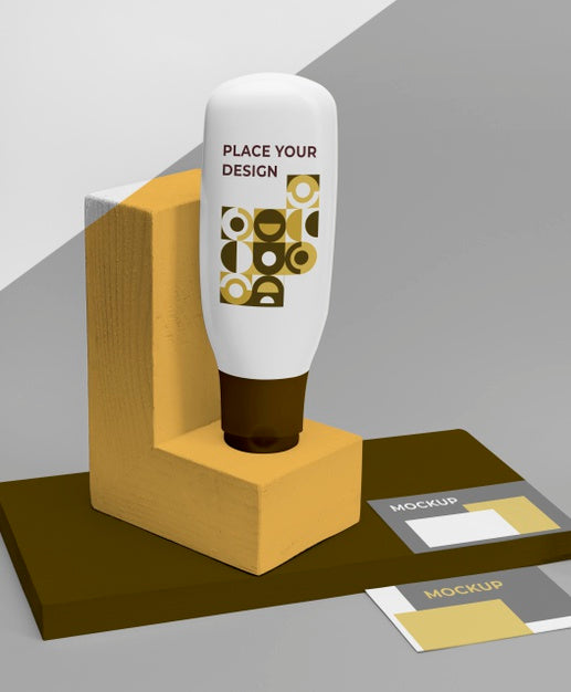 Mockup Beauty Products Display Psd