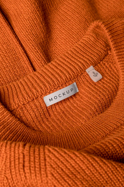 Mockup Blouse Close Up Psd