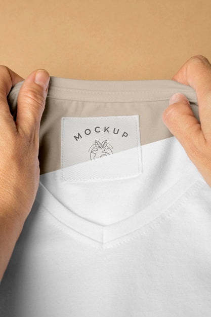 Mockup Blouse Close Up Psd