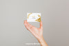 Mockup Concept Of Hand Holding Business Card Psd