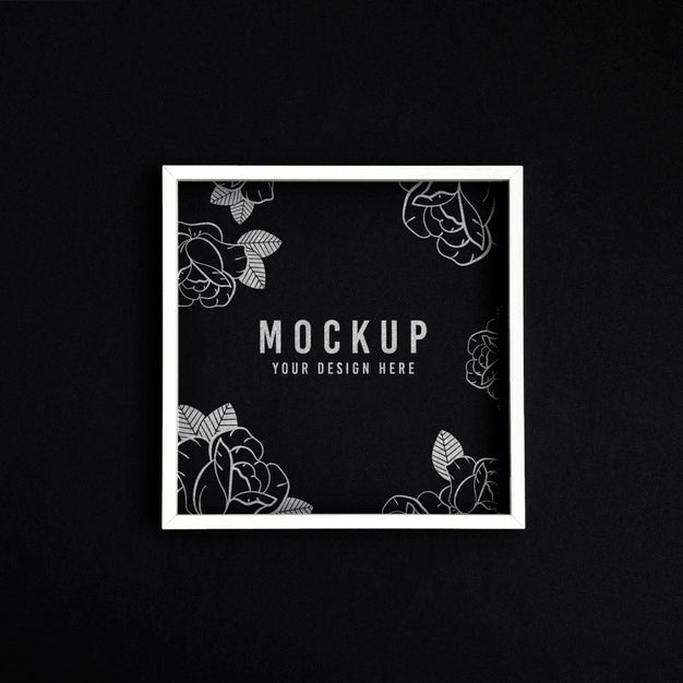 Mockup Frame On Wall Psd