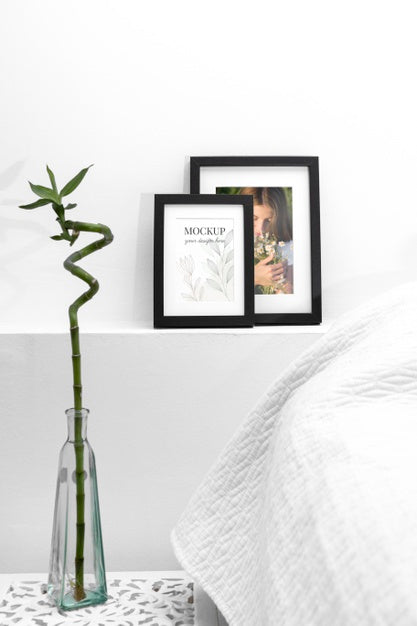 Mockup Frames On Wall Psd