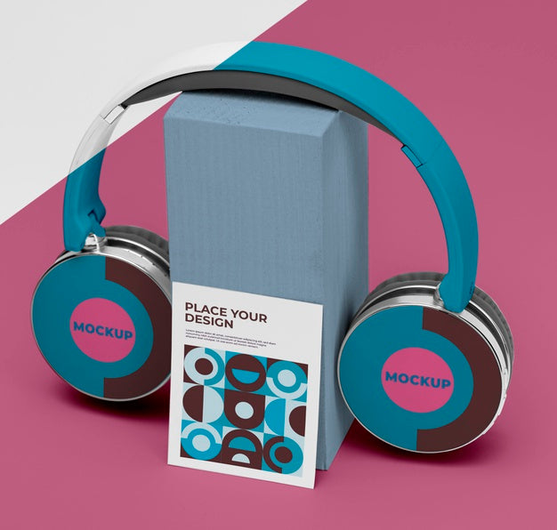 Mockup Headphones Psd