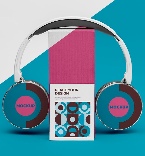 Mockup Headphones Psd
