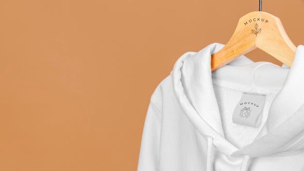 Mockup Hoodie Close Up Psd