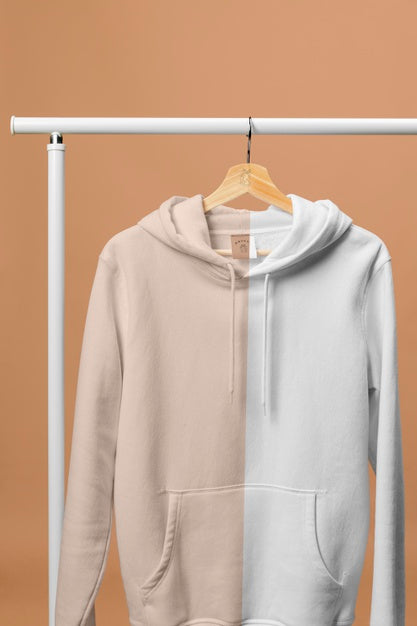 Mockup Hoodie Close Up Psd